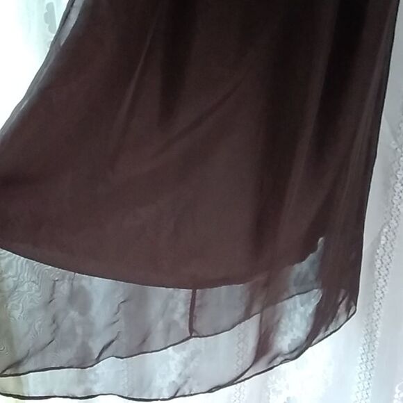 Vintage Jordan Dark Brown Women's Dress Size 8 - Picture 4 of 16